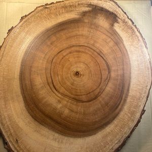 Two(2) Wood charcuterie  platter presentation appetizer food display